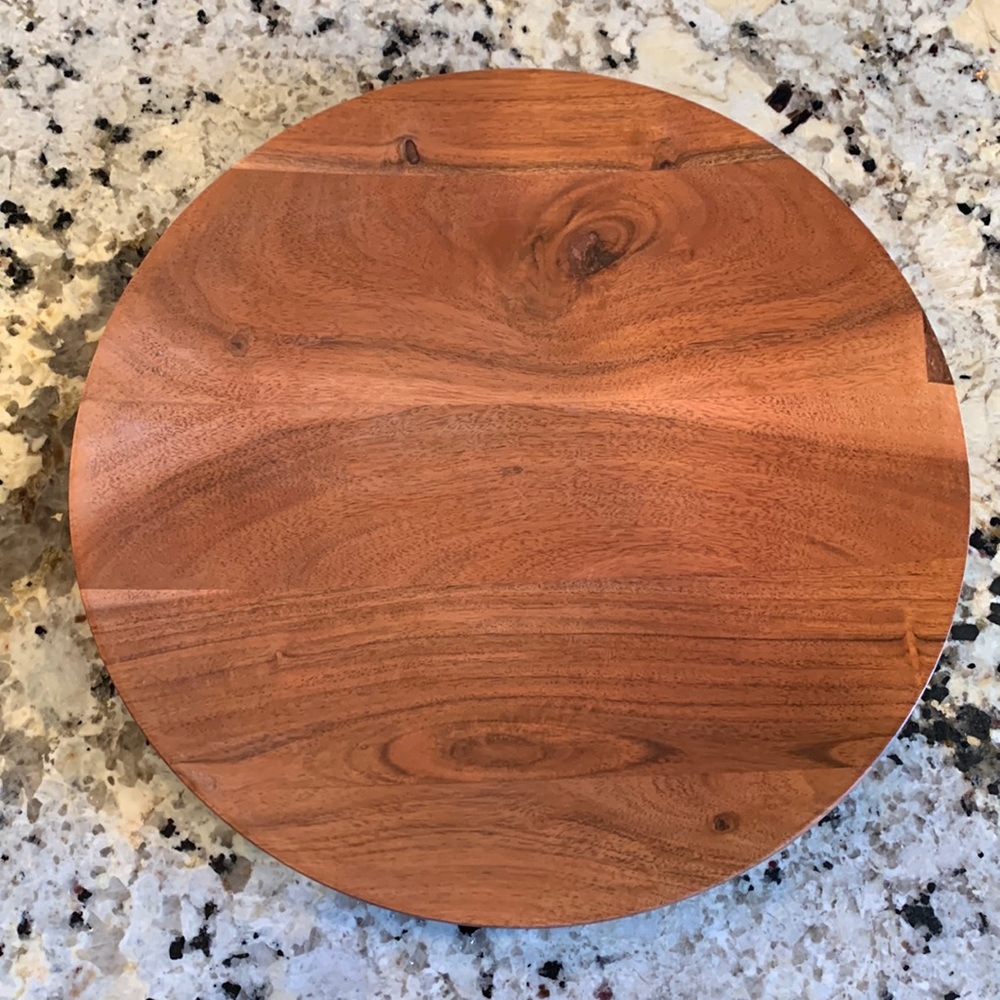 Hearth & Hand magnolia wood charger tray